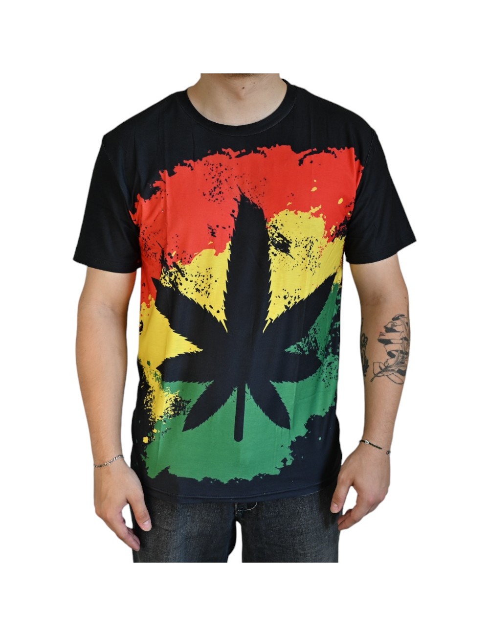 T-Shirt Cannabis Rasta