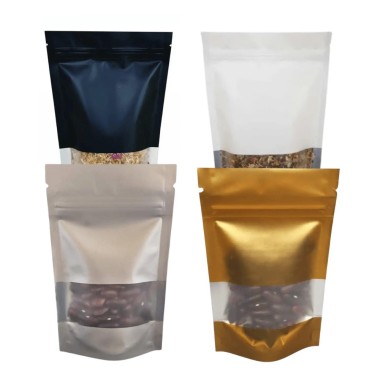 Pencereli Alüminyum Torba 8x13x5cm - 100 Adet