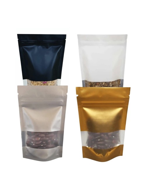 Pencereli Alüminyum Torba 8x13x5cm - 100 Adet