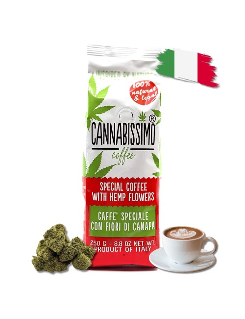 Kenevir Çiçekli Kahve - öğütülmüş | CANNABISSIMO