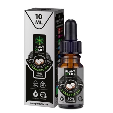 CBD Yağı %10 Full Spectrum Hindistan Cevizi | PLANT OF LIFE