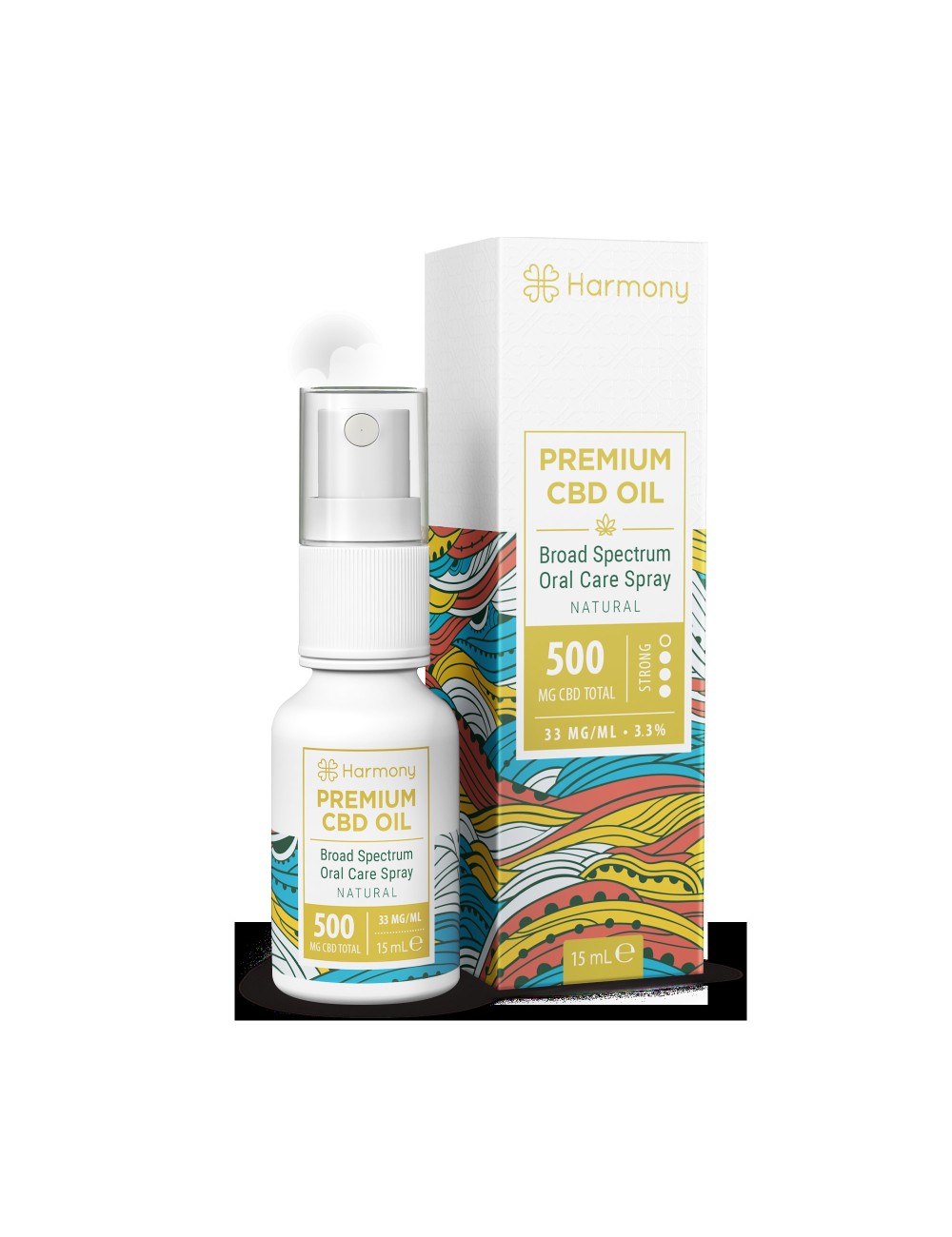 CBD Yağı Sprey %3,3 Geniş Spektrum doğal | HARMONY