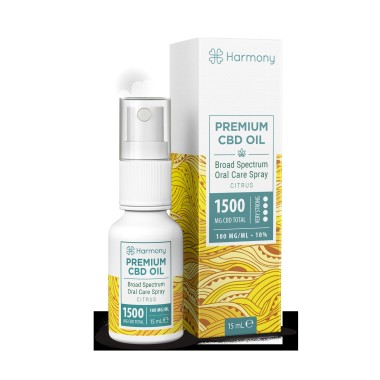 CBD Yağı Sprey %10 Geniş Spektrum Narenciye | HARMONY