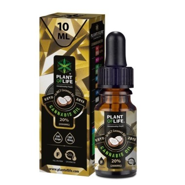 CBD Yağı %20 Full Spectrum Hindistan Cevizi | PLANT OF LIFE