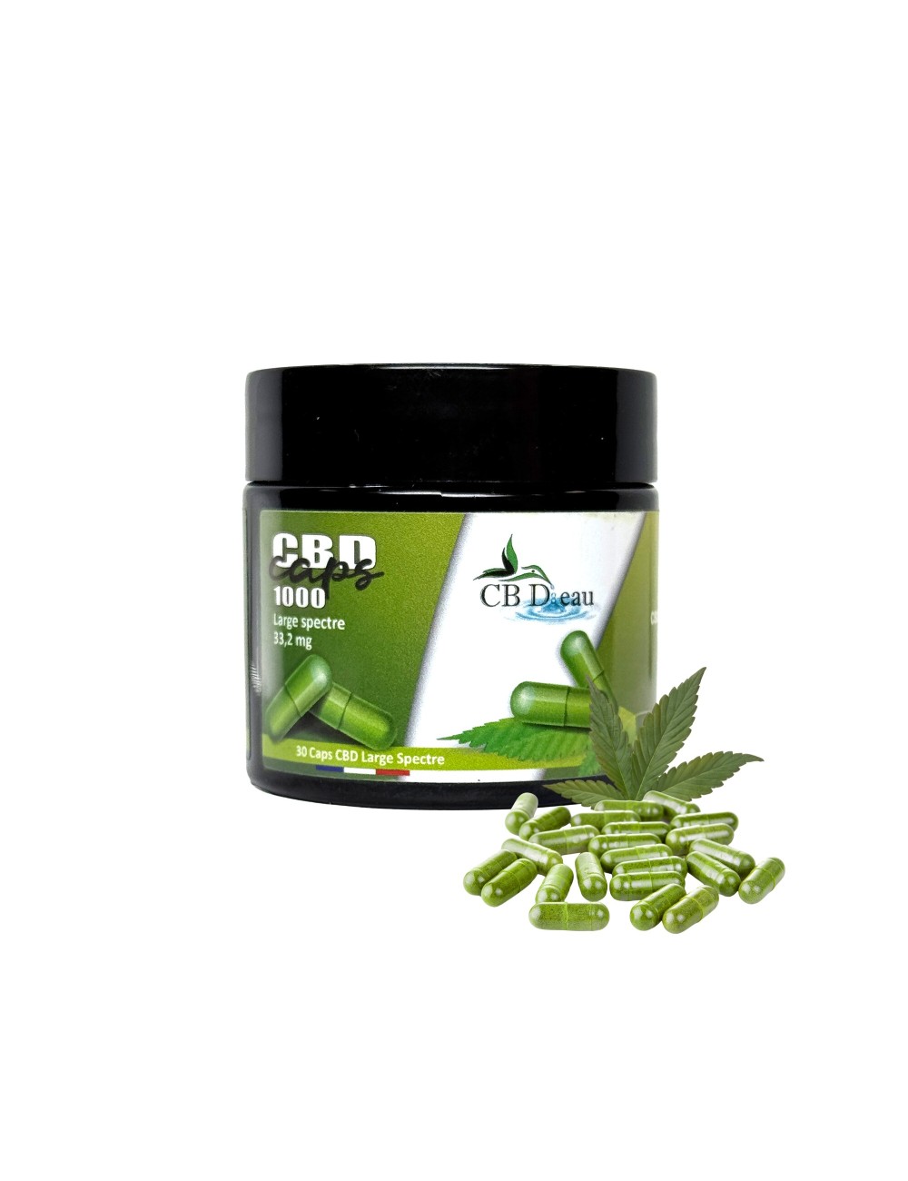 CBD Kapsül 33mg | CBD'EAU