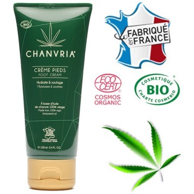 Organik Kenevir Yağlı Ayak Kremi | CHANVRIA