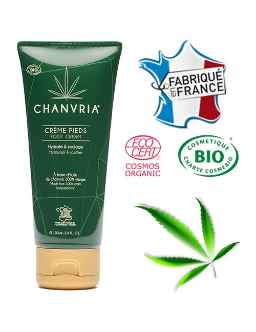 Organik Kenevir Yağlı Ayak Kremi | CHANVRIA