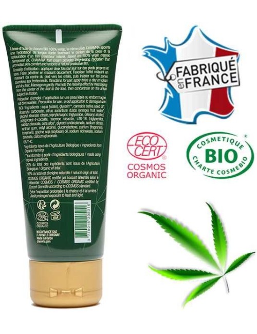 Organik Kenevir Yağlı Ayak Kremi | CHANVRIA