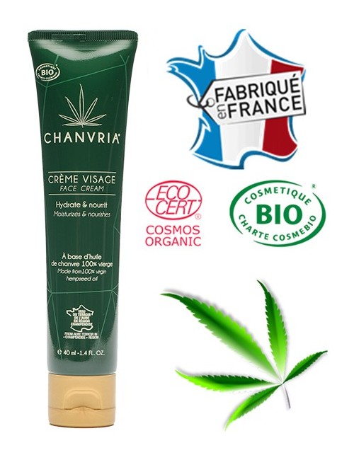 Organik Kenevir Yağlı Yüz Kremi | CHANVRIA