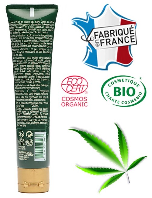 Organik Kenevir Yağlı Yüz Kremi | CHANVRIA