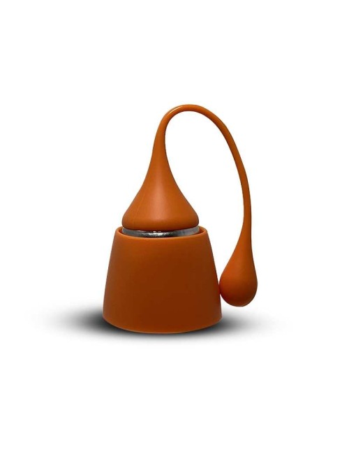 Silikon ve Paslanmaz Çelikten Çay Süzgeci