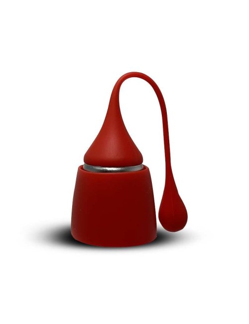 Silikon ve Paslanmaz Çelikten Çay Süzgeci