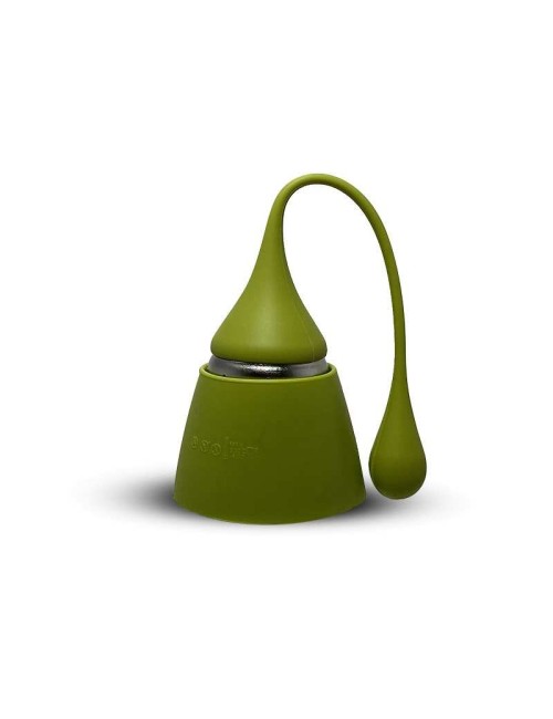 Silikon ve Paslanmaz Çelikten Çay Süzgeci