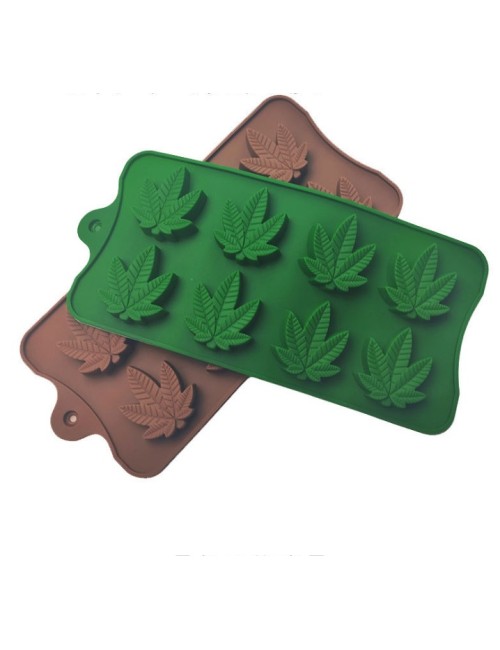 Silikon Kalıp Kenevir Yaprakları