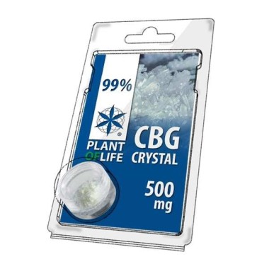 CBG Kristaller %99 500mg | PLANT OF LIFE