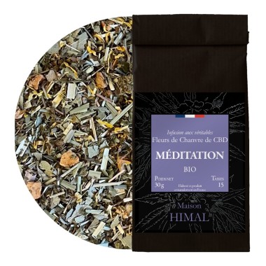 Bio-CBD Meditasyon Çayı - dökme | MAISON HIMAL