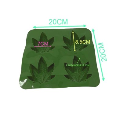 Yeşil gıda saklama kabı 4 bölmeli