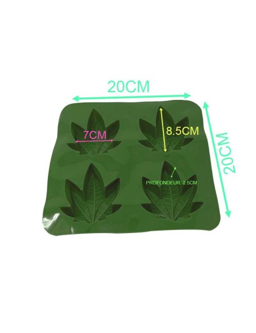 Yeşil gıda saklama kabı 4 bölmeli