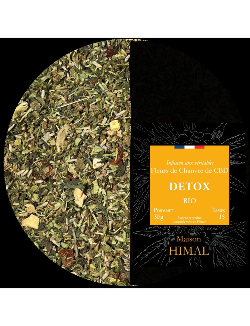 Bio-CBD-Detox-Çayı - gevşek | MAISON HIMAL