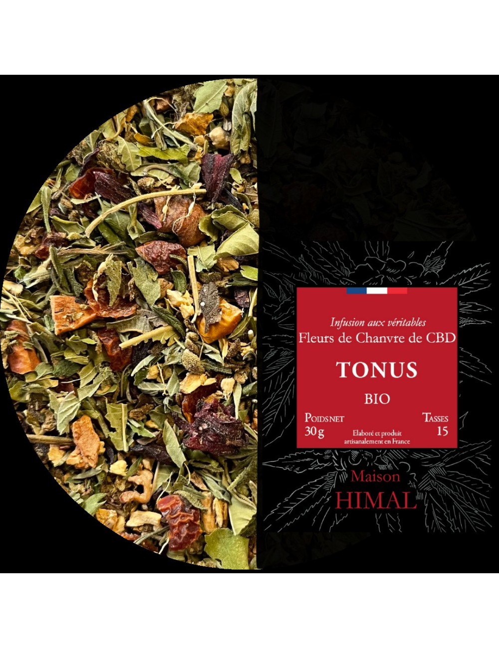 Bio-CBD-Enerji Çayı - dökme | MAISON HIMAL