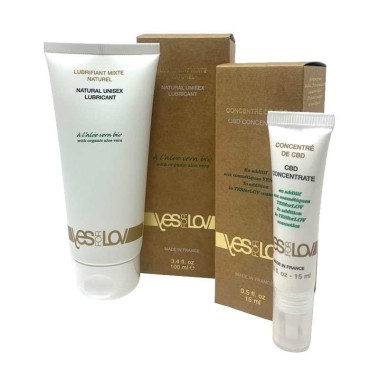 Aloe Vera & CBD Konsantreli Kayganlaştırıcı Jel | YES FOR LOV