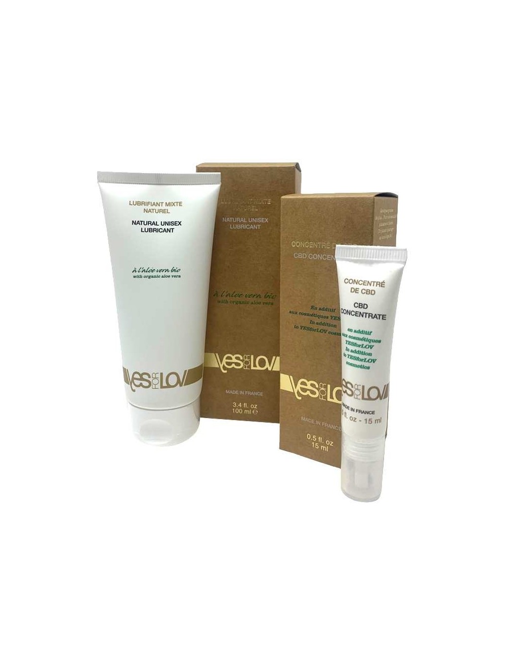 Aloe Vera & CBD Konsantreli Kayganlaştırıcı Jel | YES FOR LOV