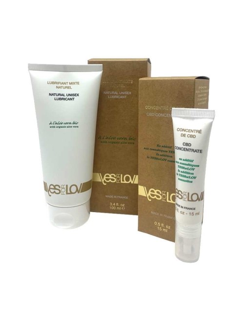 Aloe Vera & CBD Konsantreli Kayganlaştırıcı Jel | YES FOR LOV