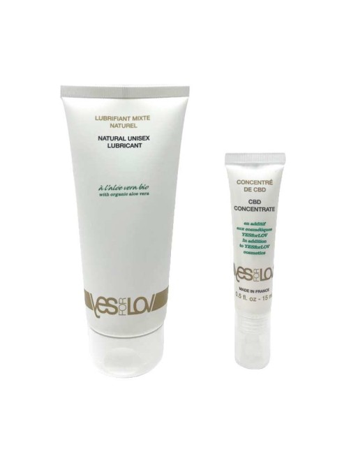 Aloe Vera & CBD Konsantreli Kayganlaştırıcı Jel | YES FOR LOV