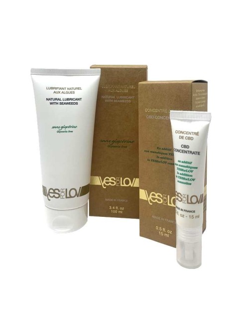 Yosun ve CBD Konsantresi İçeren Kayganlaştırıcı Jel | YES FOR LOV