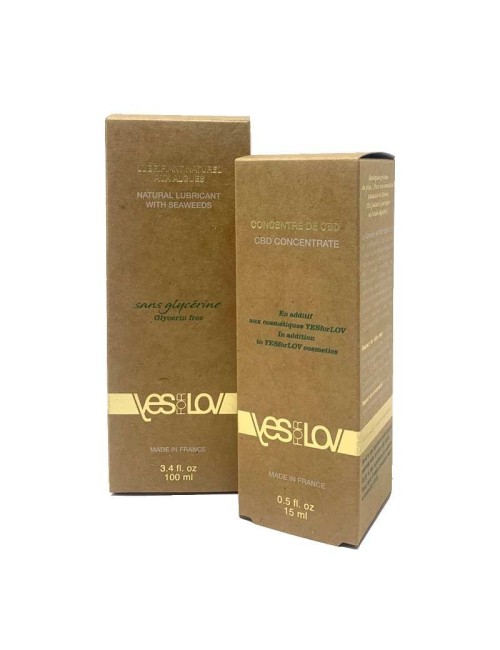 Yosun ve CBD Konsantresi İçeren Kayganlaştırıcı Jel | YES FOR LOV