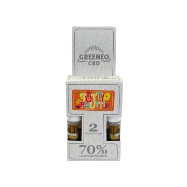 CBD Full Spectrum E-Liquid Kartuşu %70 - 2 Adet | GREENEO nikotinsiz