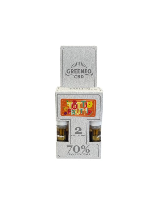 CBD Full Spectrum E-Liquid Kartuşu %70 - 2 Adet | GREENEO nikotinsiz