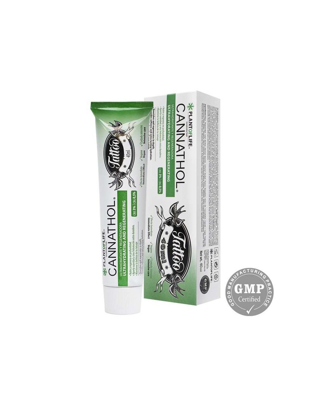 CBD & CBG Dövme Bakım Kremi | CANNATHOL, PLANT OF LIFE