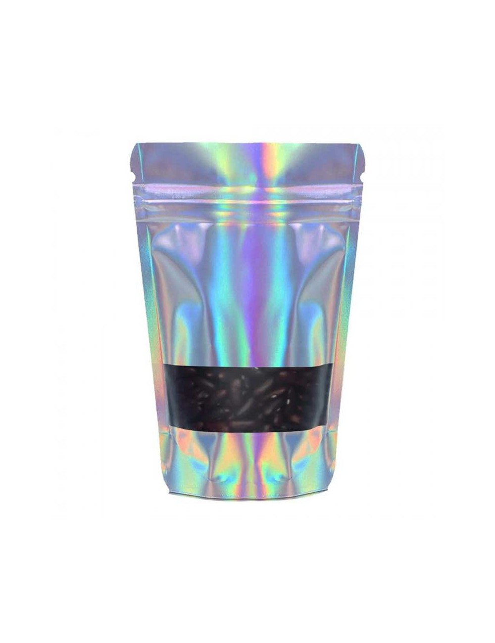 Holografik Alüminyum Torba 8x13x5cm - 100 Adet