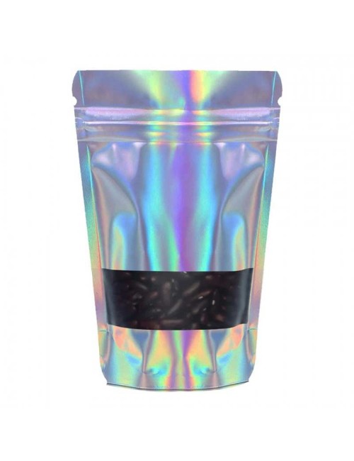 Holografik Alüminyum Torba 8x13x5cm - 100 Adet