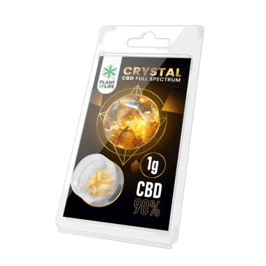 Tam Spektrum CBD Kristalleri %90 1g | PLANT OF LIFE