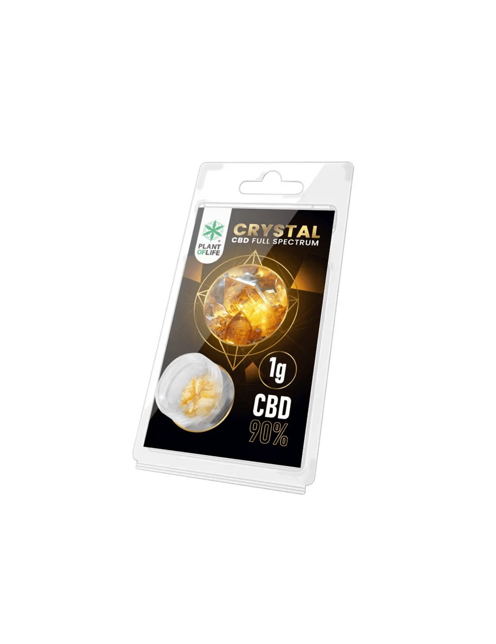 Tam Spektrum CBD Kristalleri %90 1g | PLANT OF LIFE