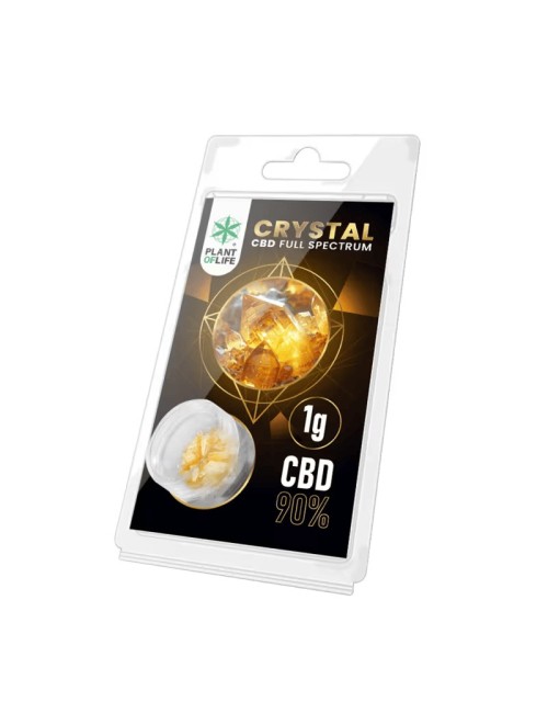Tam Spektrum CBD Kristalleri %90 1g | PLANT OF LIFE