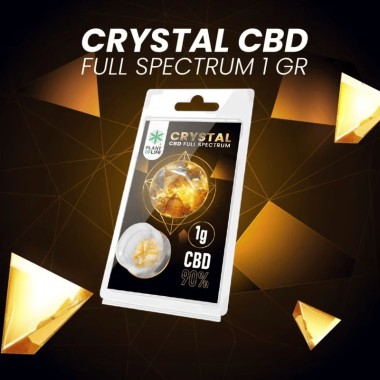 Tam Spektrum CBD Kristalleri %90 1g | PLANT OF LIFE