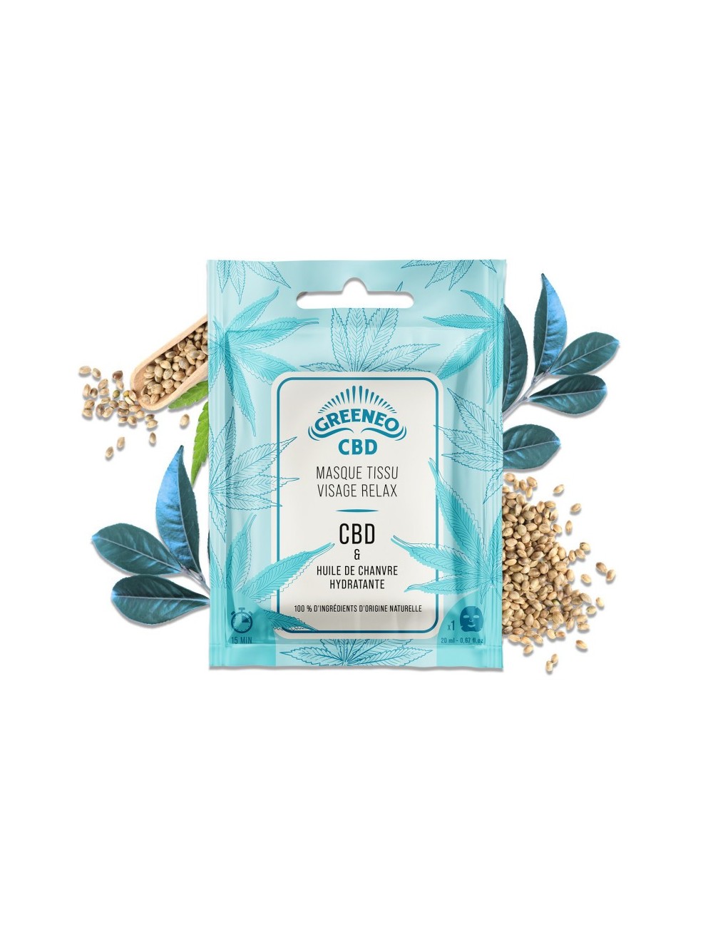 CBD Rahatlatıcı Yüz Maskesi | GREENEO