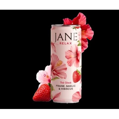 CBD Çayı Hibiskus Çilek Fesleğen Organik | JANE