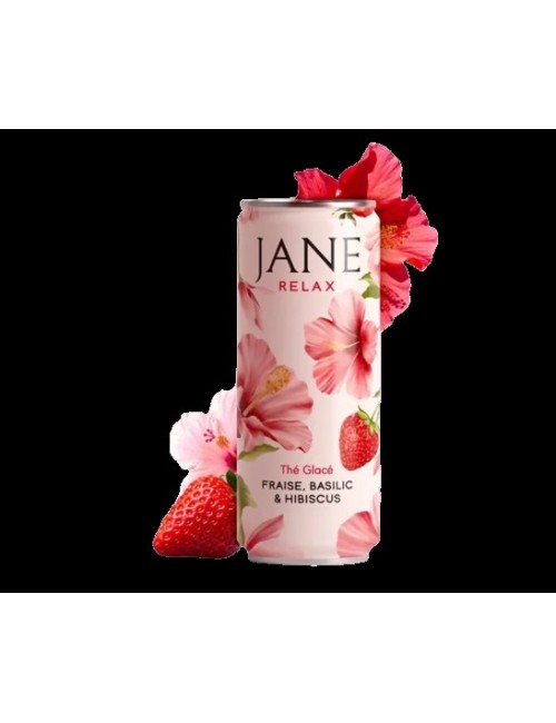 CBD Çayı Hibiskus Çilek Fesleğen Organik | JANE