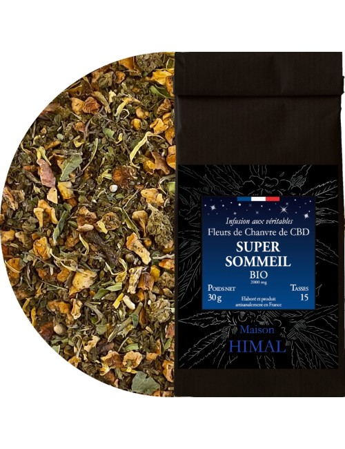 CBD Bio-Uyku Çayı Süper - dökme | MAISON HIMAL