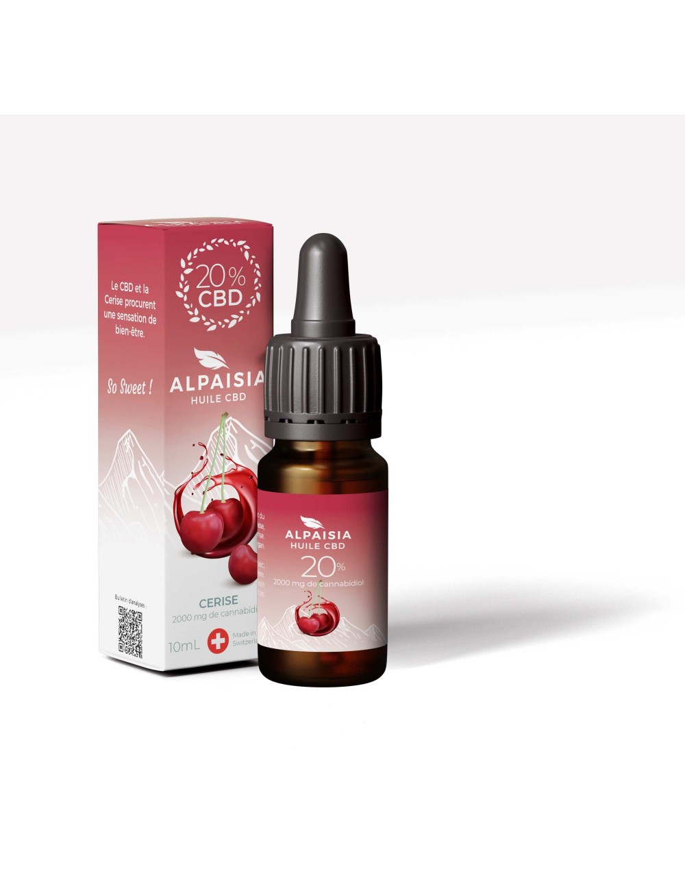 CBD Yağı %20 Geniş Spektrum Kiraz | ALPAISIA