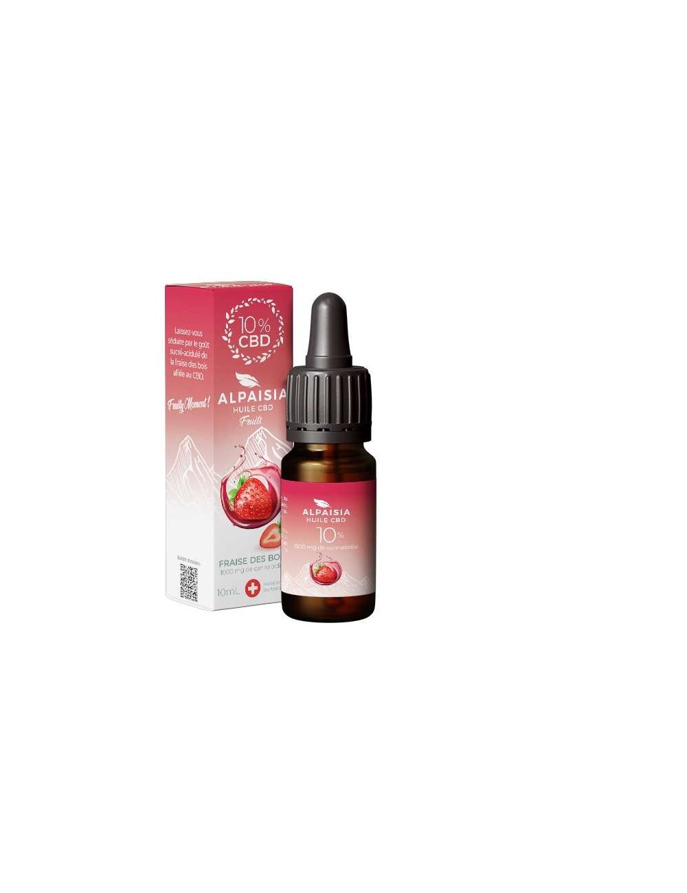 CBD Yağı %10 Geniş Spektrum Çilek | ALPAISIA