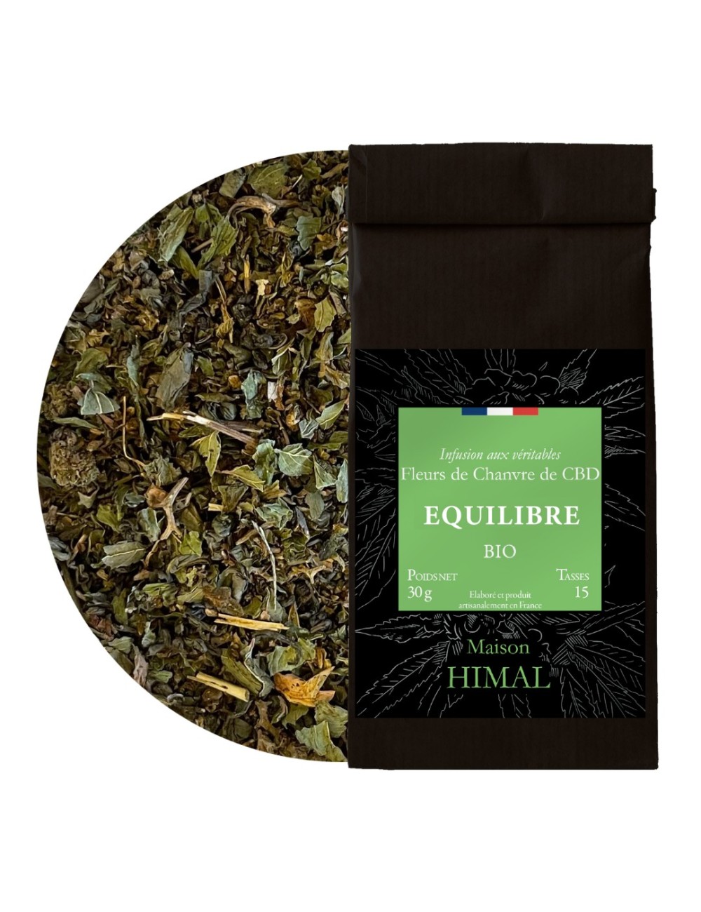 Organik CBD Denge Çayı - açık | MAISON HIMAL