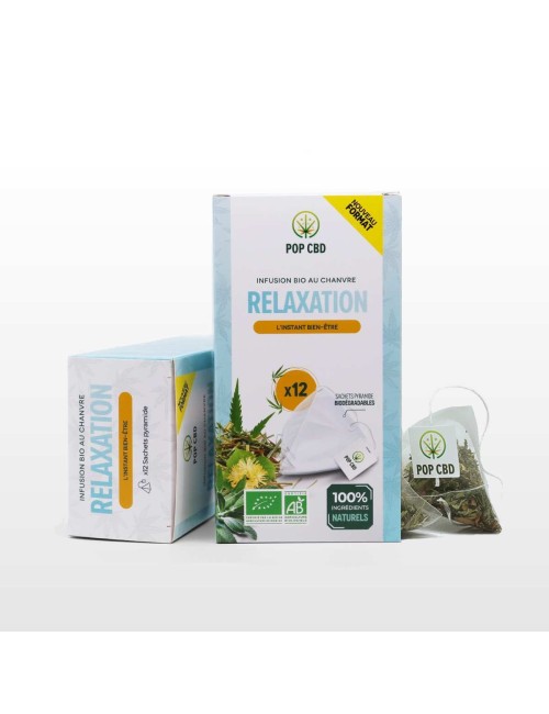 Bio-CBD Bitkisel Çay Rahatlama POP CBD - 12 Poşet