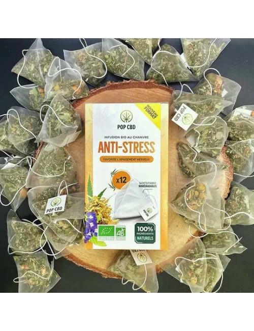Bio-CBD Stres Karşıtı Çay - Poşet Çay | POP CBD