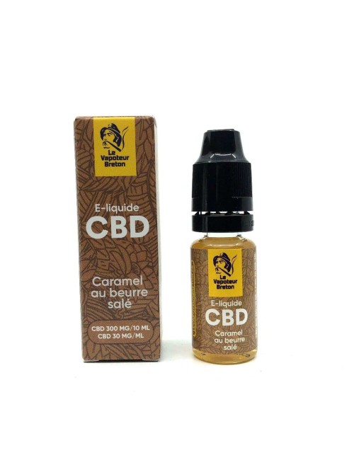 E-Liquid CBD Tuzlu Tereyağlı Karamel 300mg/10ml nikotinsiz