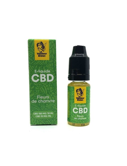 E-Liquid CBD Kenevir Çiçeği 150mg | LE VAPOTEUR BRETON nikotinsiz